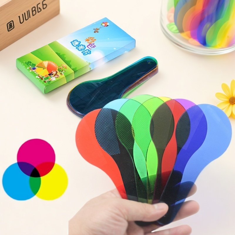 Science Kit Volcano - Montessori Transparante Kleurenplaten Zintuiglijk Speelgoed voor