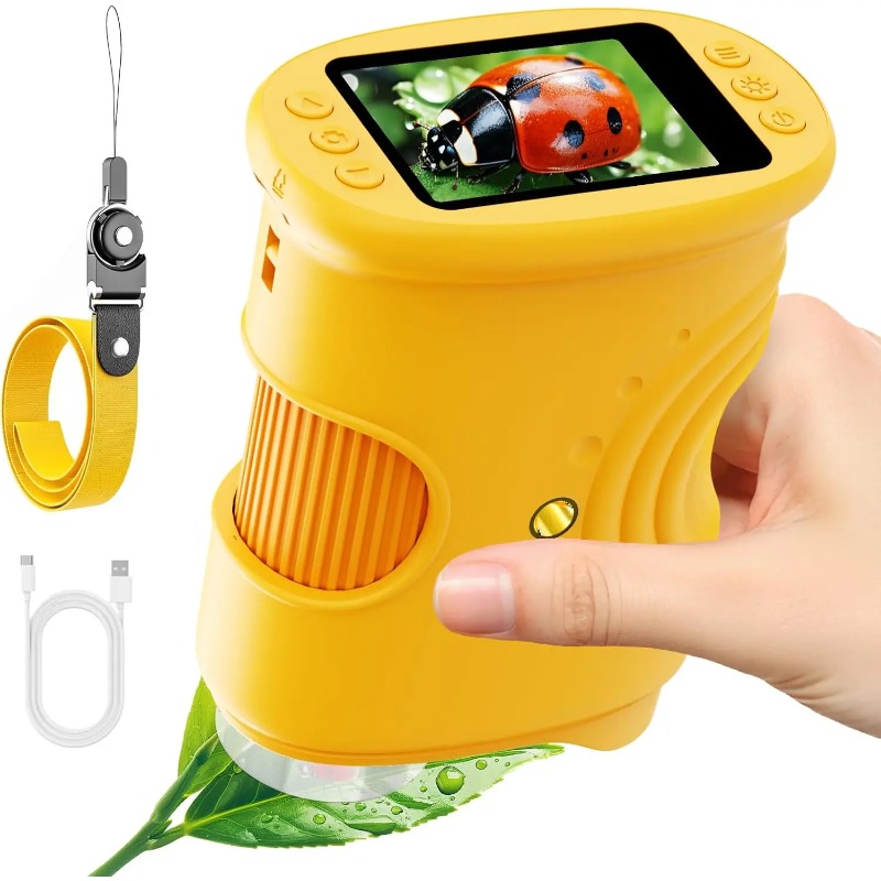 Kids Definition Of Education - Digitale Microscoop voor Kinderen 1000X Handheld