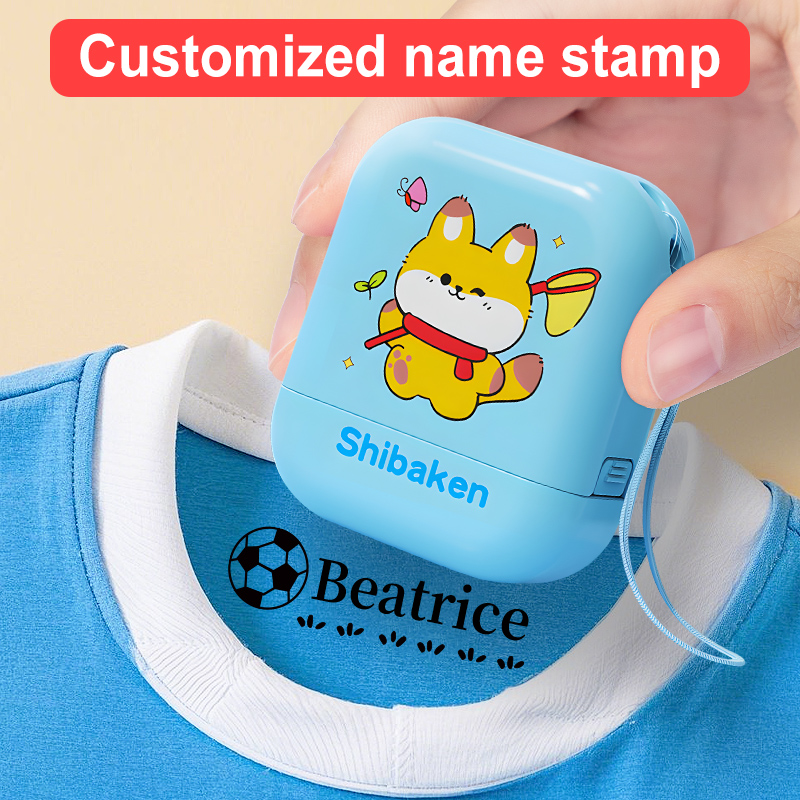 Kids Education Name - ‌ Aangepaste naamstempelset - Gepersonaliseerd waterdicht