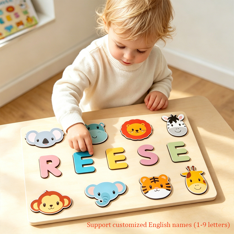 Montessori gepersonaliseerde h - Kids Education Name recensie en prijs