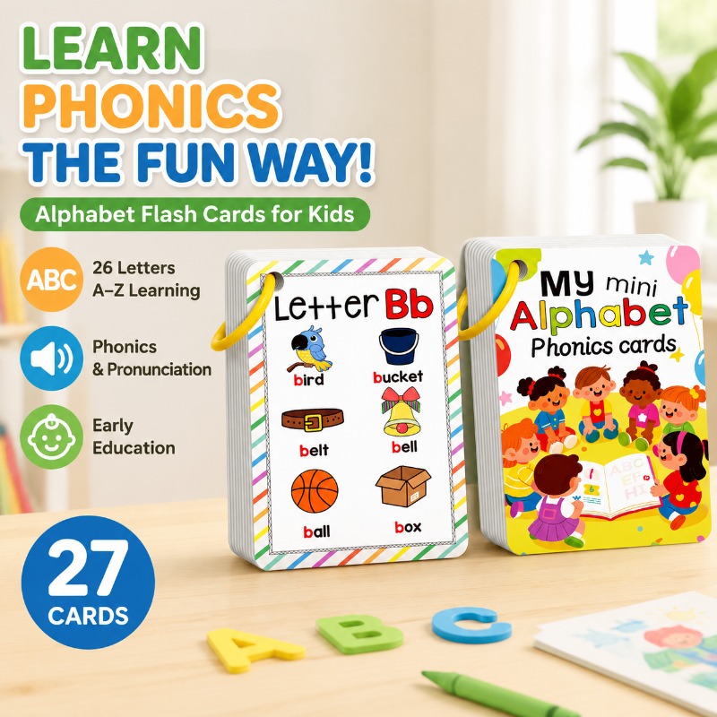 Alfabet Phonics Engelse Leerka - Flash Card Alphabet recensie en prijs