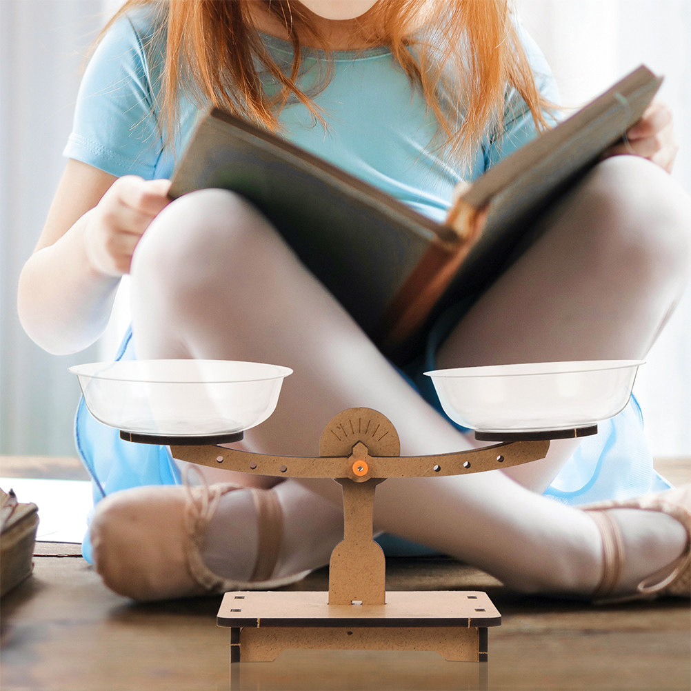 2 stuks houten balansweegschal - Kids Education Activities recensie en prijs