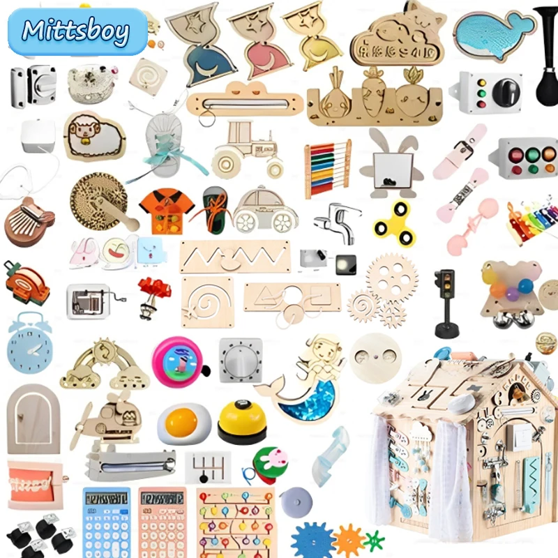 Montessori Druk Bord Diy Hout  - Kids Education Usa recensie en prijs