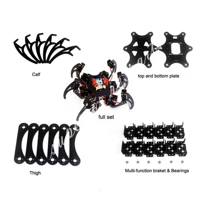 18 DOF Aluminium Hexapod Spide - Coding Robot Toy recensie en prijs