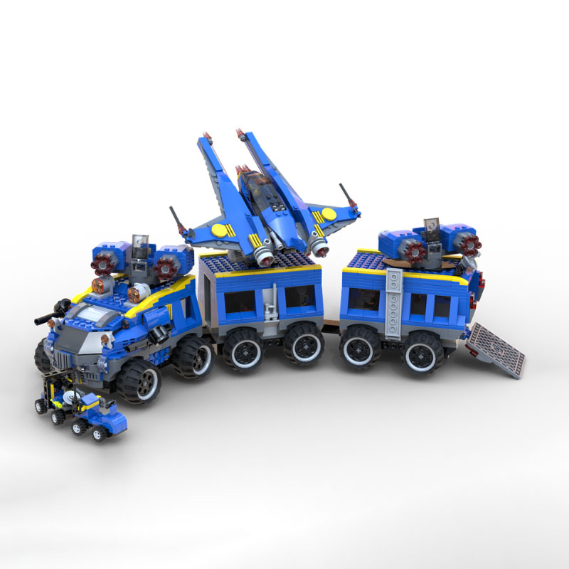 1379PCS MOC Earth Defense HQ - - Kids Definition Of Education recensie en prijs