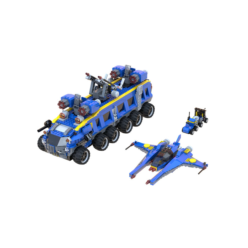 1379PCS MOC Earth Defense HQ - - Kids Definition Of Education recensie en prijs