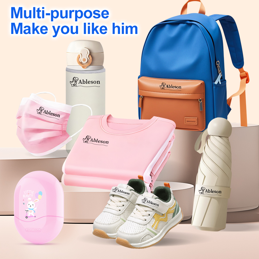 Gepersonaliseerde naamstempels - Kids Education Name recensie en prijs