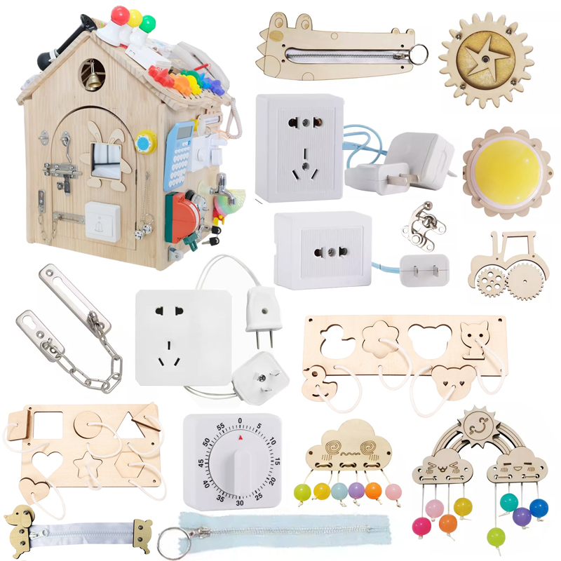 Montessori Busy Board Accessoi - Kids Education Usa recensie en prijs