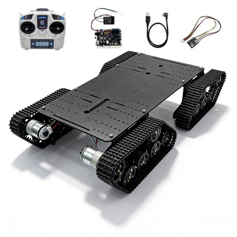 Gebouwde RC-tank met hoge laad - Coding Robot Toy recensie en prijs