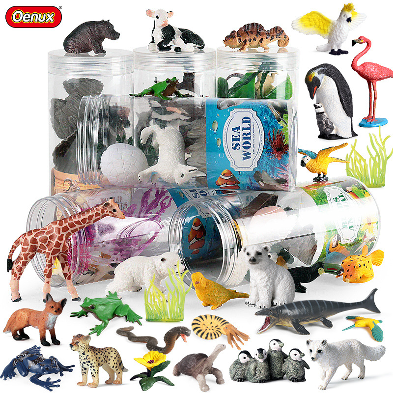 Oenux Miniatuur Dieren Set Wil - Kids Without Education recensie en prijs