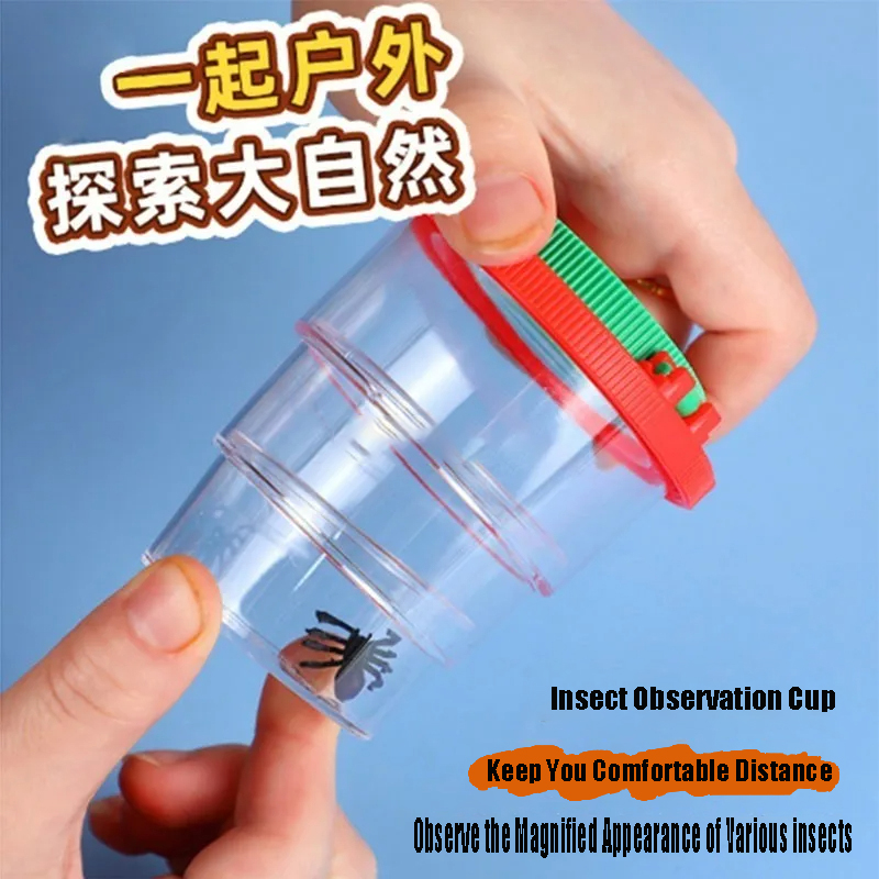 4X Twee Lens Insect Viewer Bug - Science Kit Volcano recensie en prijs