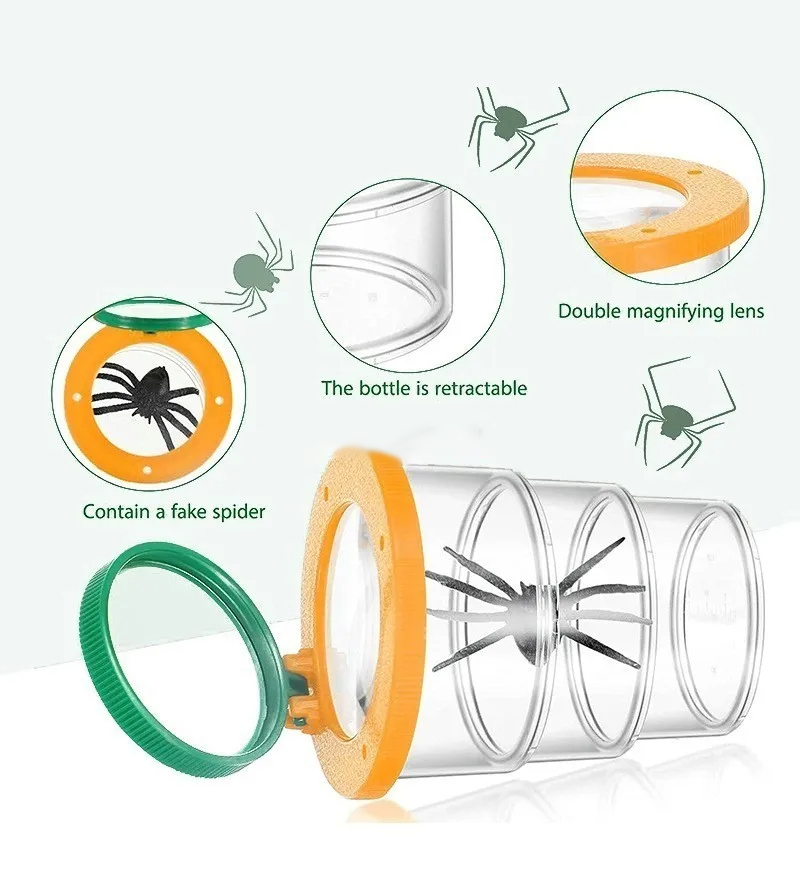 4X Twee Lens Insect Viewer Bug - Science Kit Volcano recensie en prijs
