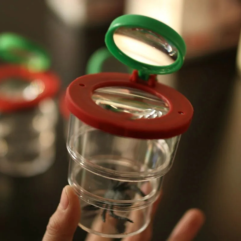 4X Twee Lens Insect Viewer Bug - Science Kit Volcano recensie en prijs