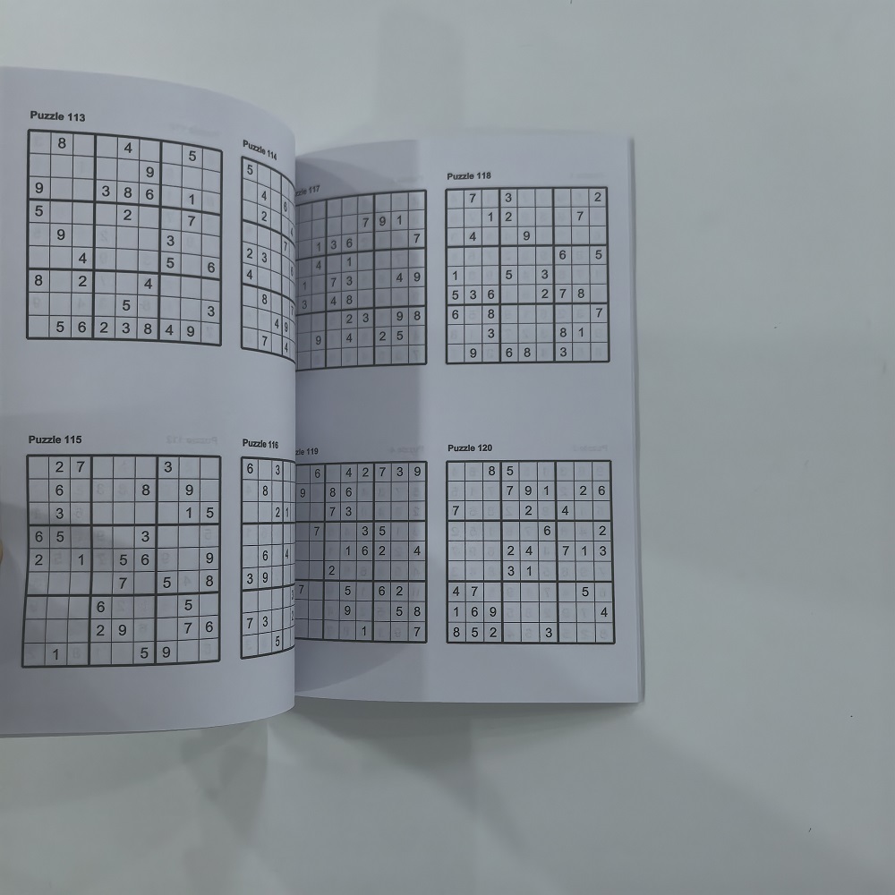 120 puzzels Engels Sudoku boek - Kids Education Activities recensie en prijs