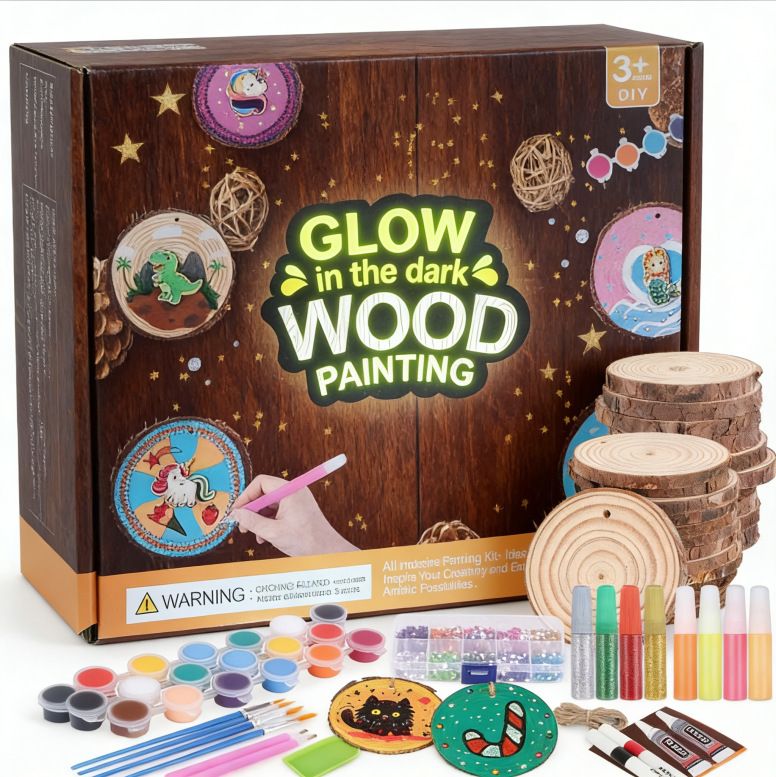 Kinder Glow-in-the-dark houten - Kids Education Activities recensie en prijs