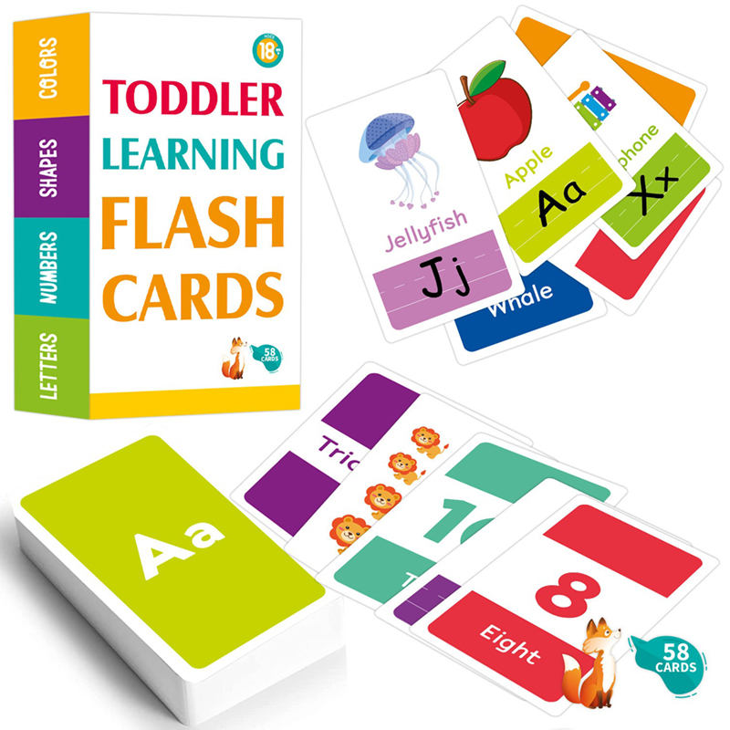 58 stuks flitskaarten 26 alfab - Flash Card Alphabet recensie en prijs