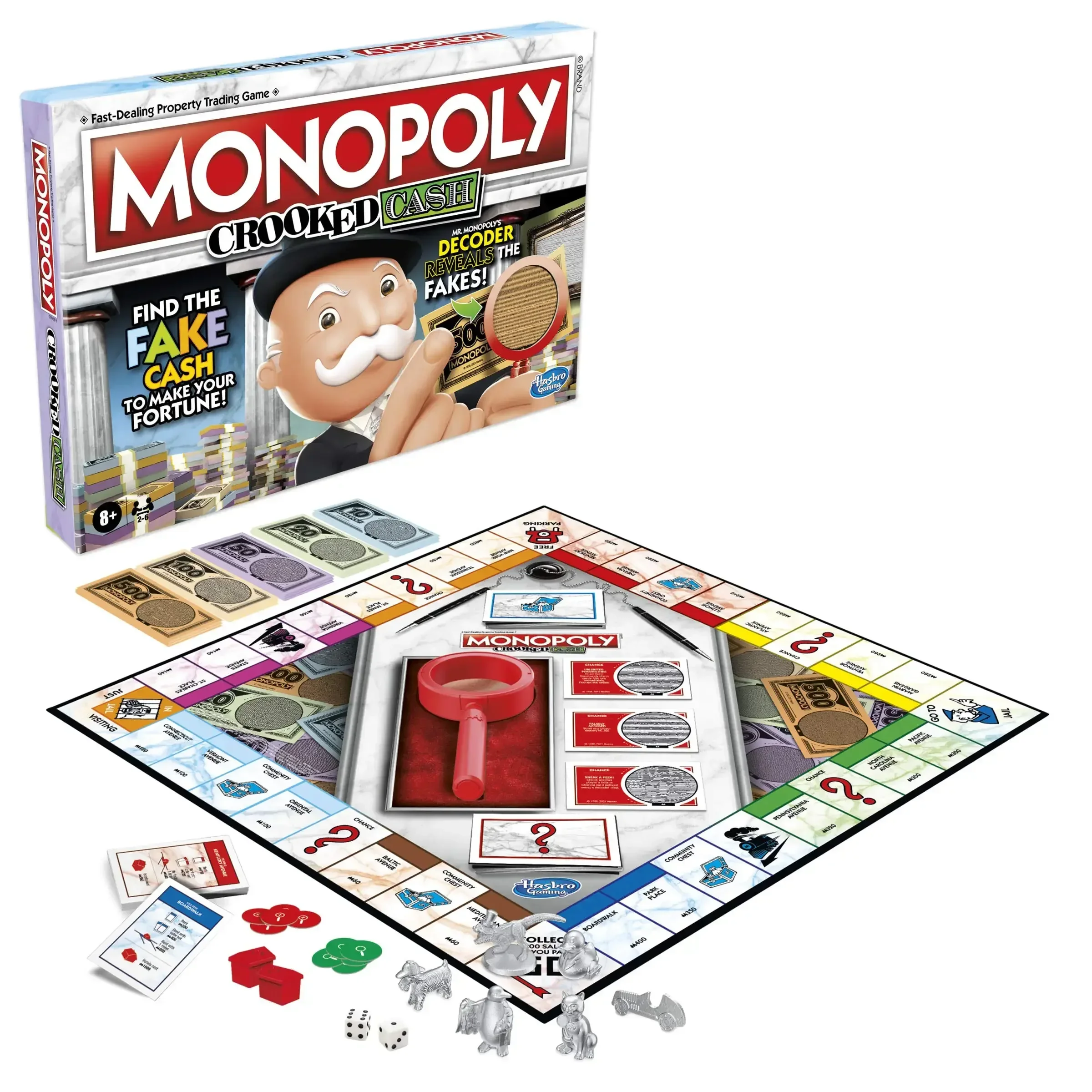Hasbro Monopoly Crooked Cash B - Hasbro Game Monopoly recensie en prijs