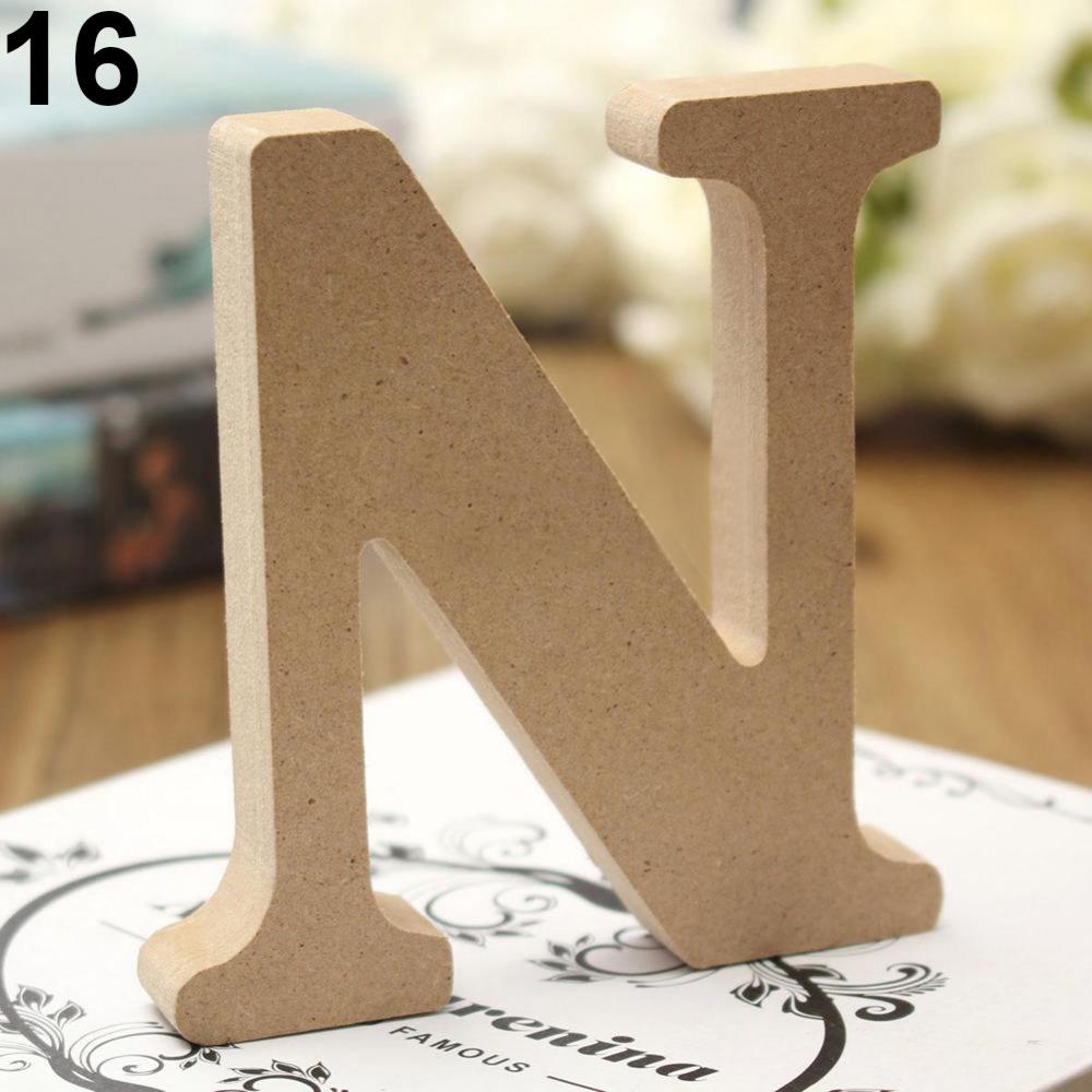 10 cm vrijstaande A-Z houten l - Kids Education Name recensie en prijs