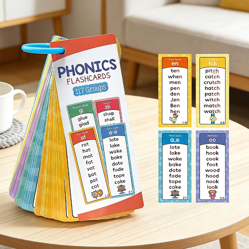 117 Groepen Phonics Flashcards - Flash Card Alphabet recensie en prijs