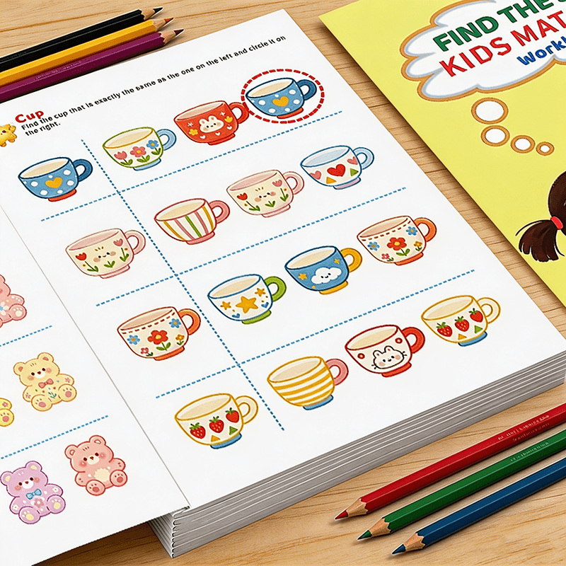 Zoek hetzelfde bijpassende wer - Kids Education Activities recensie en prijs