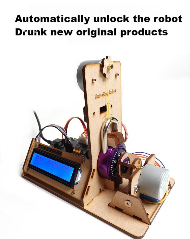 Automatische ontgrendelingsrob - Coding Robot Toy recensie en prijs