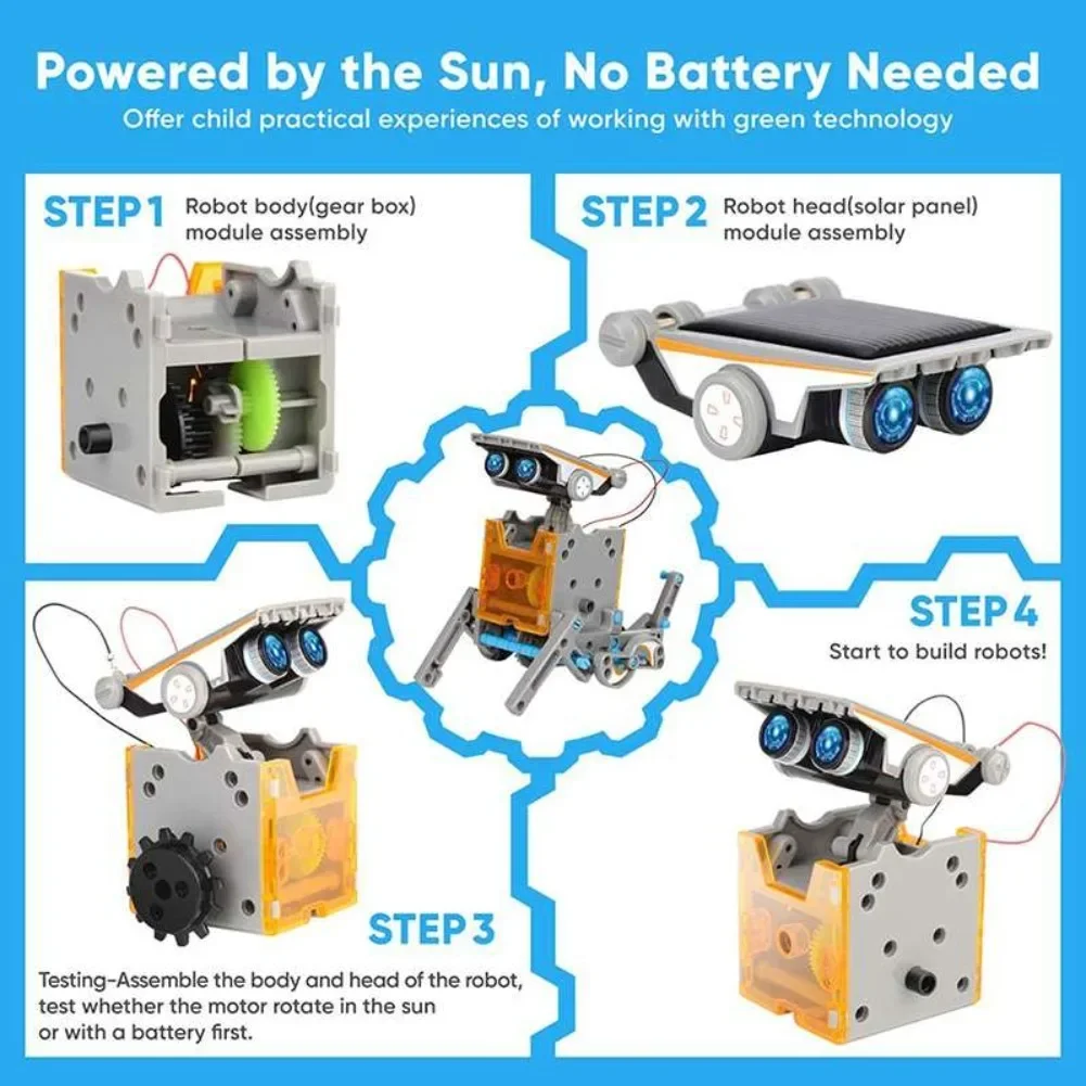 13-in-1 robotwetenschappenset  - Coding Robot Toy recensie en prijs