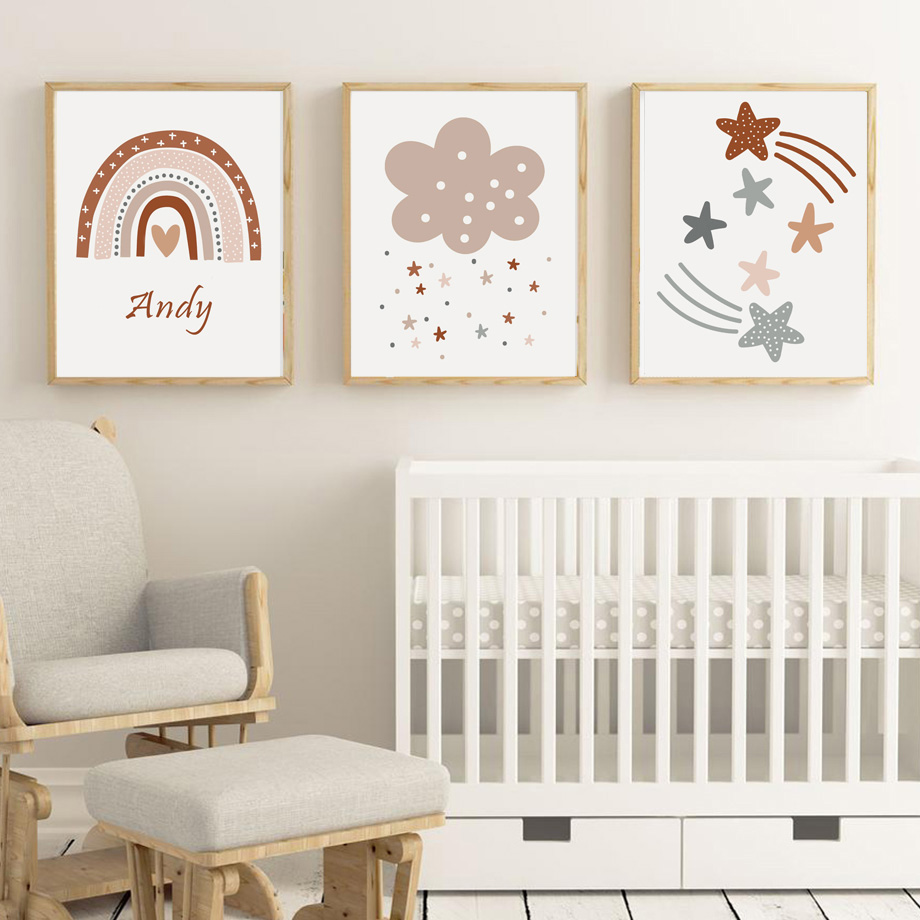 Boho kamerposter canvas print  - Kids Education Name recensie en prijs